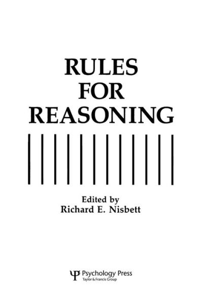 Rules for Reasoning / Edition 1