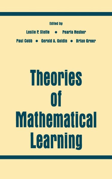 Theories of Mathematical Learning / Edition 1