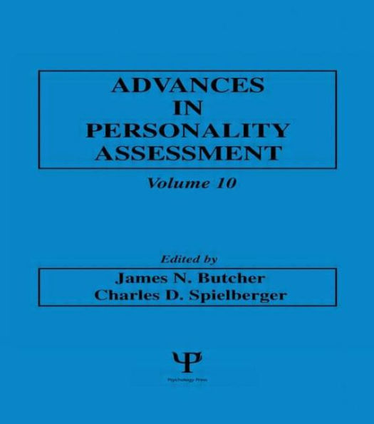 Advances in Personality Assessment: Volume 10 / Edition 1