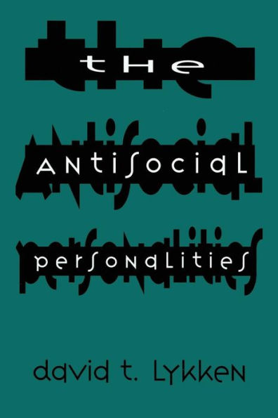 The Antisocial Personalities / Edition 1