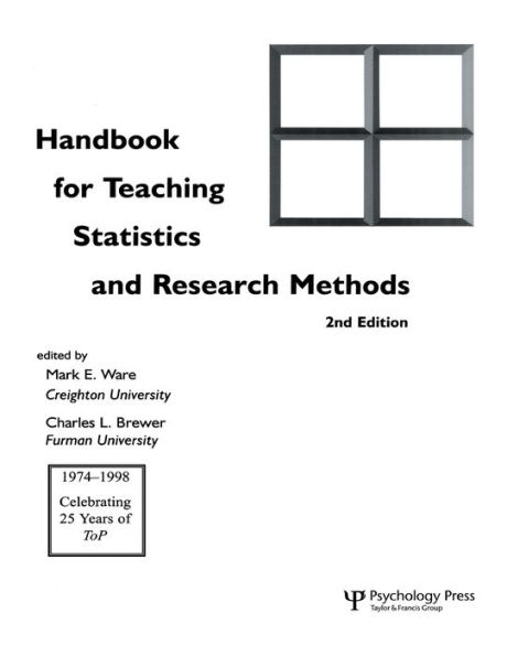 Handbook for Teaching Statistics and Research Methods / Edition 2