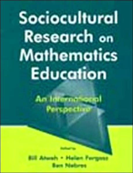 Sociocultural Research on Mathematics Education: An International Perspective / Edition 1