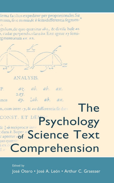 The Psychology of Science Text Comprehension / Edition 1