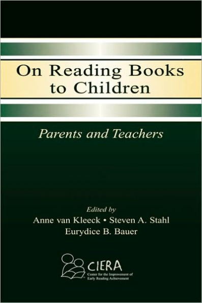 On Reading Books to Children: Parents and Teachers / Edition 1