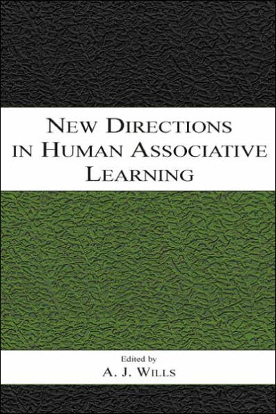 New Directions in Human Associative Learning / Edition 1