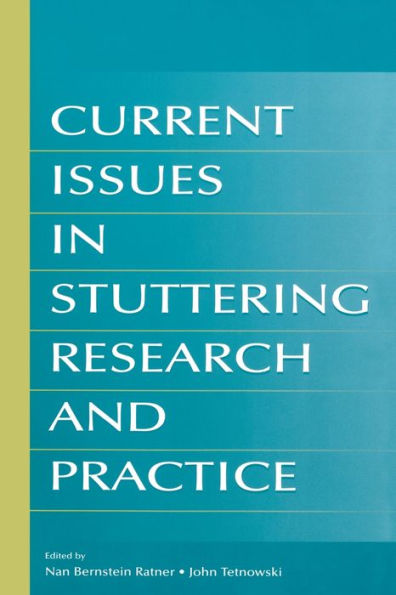 Current Issues Stuttering Research and Practice