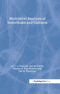 Title: Multilevel Analysis of Individuals and Cultures / Edition 1, Author: Fons J.R. van de Vijver