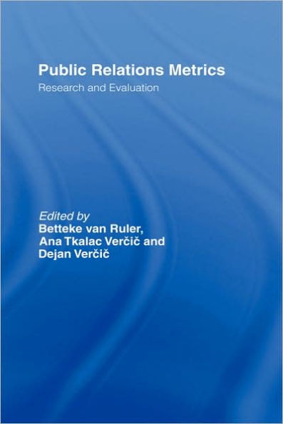 Public Relations Metrics: Research and Evaluation