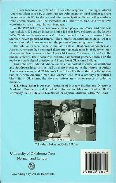 The WPA Oklahoma Slave Narratives