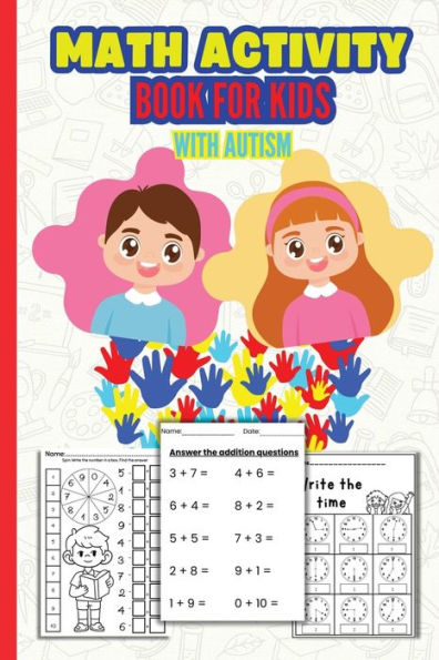 Math Activity Book For Kids With Autism