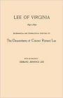 Lee of Virginia, 1642-1892. Biographical and Genealogical Sketches of the Descendants of Colonel Richard Lee