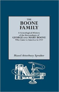 Title: Boone Family, Author: Hazel Atterbury Spraker