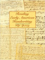 Reading Early American Handwriting