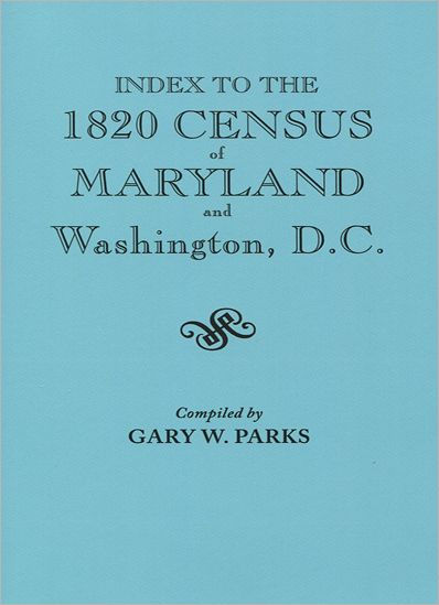 Index to the 1820 Census of Maryland and Washington, D.C.