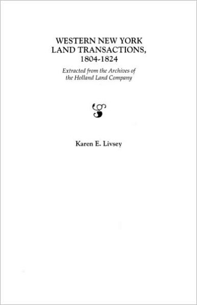 Western New York Land Transactions, 1804-1824