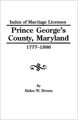 Index PR.George's Co.MD 1777-1886