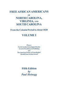 Title: Free African Americans. 5th Ed. Vol. 1, Author: Paul Heinegg