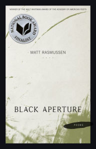 Title: Black Aperture: Poems, Author: Matt Rasmussen