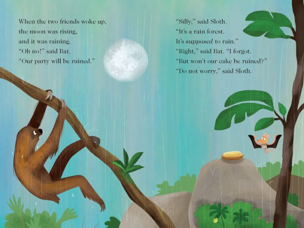 Bat and Sloth Throw a Party (Bat and Sloth: Time to Read, Level 2)