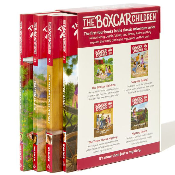 The Boxcar Children Mysteries Boxed Set #1-4