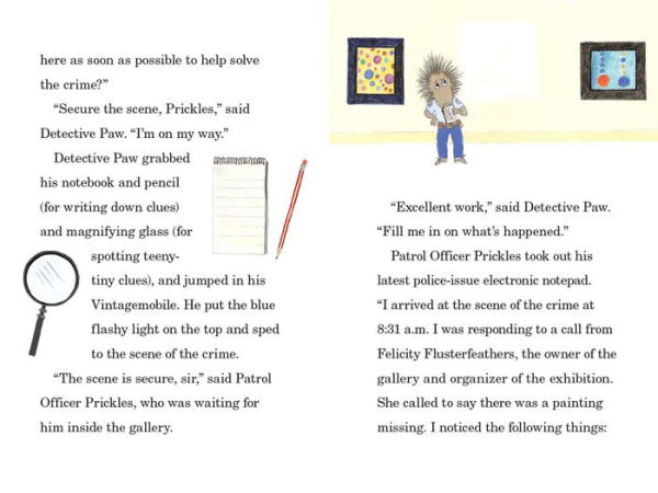 the Case of Missing Painting (Detective Paw Law: Time to Read, Level 3)