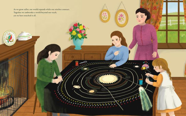 She Stitched the Stars: A Story of Ellen Harding Baker's Solar System Quilt