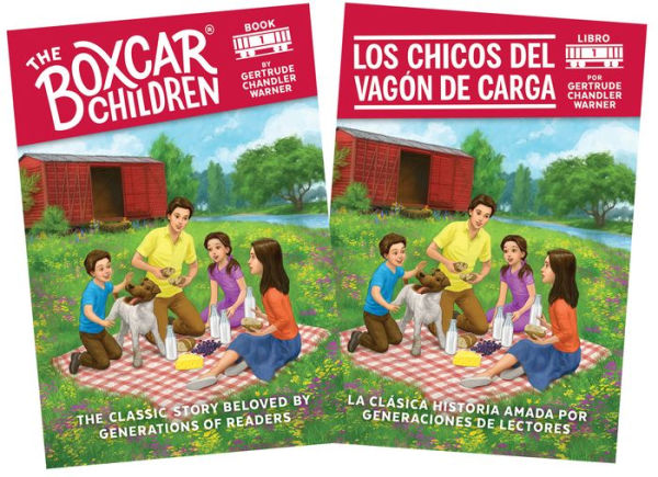 The Boxcar Children & Los chicos del vagón de carga (Spanish/English set)