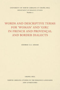 Title: Words and Descriptive Terms for 