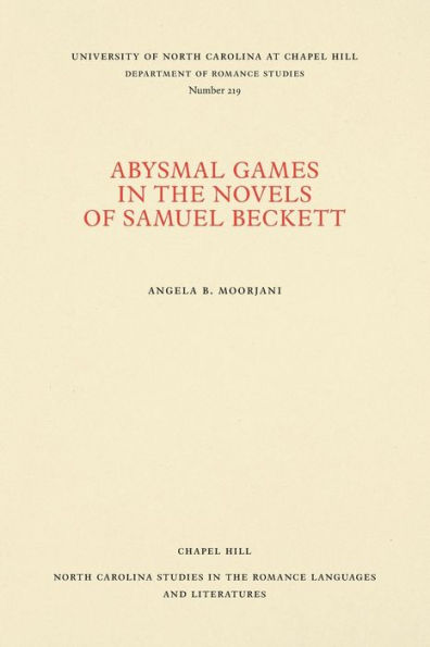 Abysmal Games in the Novels of Samuel Beckett