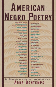 Title: American Negro Poetry: An Anthology, Author: Arna Bontemps