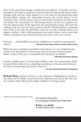 Richard whites the organic machine essay picture