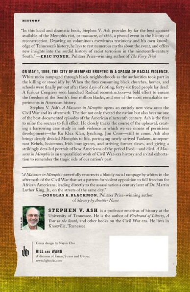 A Massacre Memphis: the Race Riot That Shook Nation One Year After Civil War