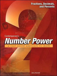 Title: Number Power 2: Fractions, Decimals, and Percents / Edition 1, Author: Jerry Howett