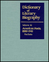 Title: American Poets, 1880-1945: First Series, Author: Peter Quartermain