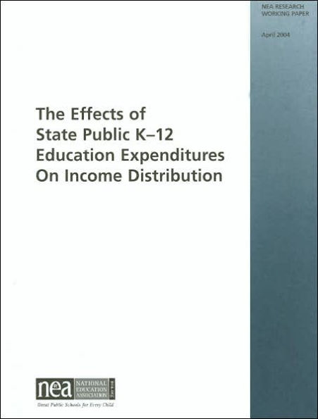 The Effects of State Public K-12 Education Expenditures on Income Distribution