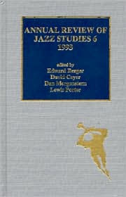 Title: Annual Review of Jazz Studies 6: 1993, Author: Edward Berger