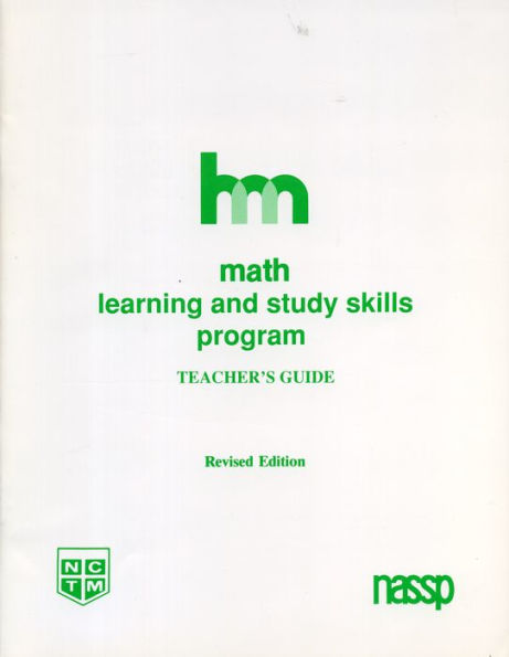 Math: Teacher's Guide: hm Learning & Study Skills Program