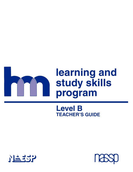Level B: Teacher's Guide: hm Learning & Study Skills Program