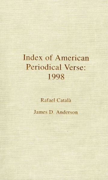 Index of American Periodical Verse 1998