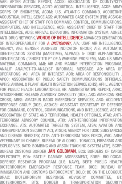 Words of Intelligence: A Dictionary