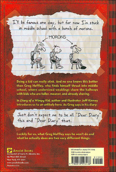 Diary of a Wimpy Kid (Diary of a Wimpy Kid Series #1)