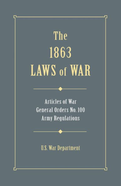 1863 Laws of War