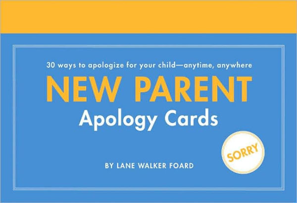 New Parent Apology Cards: 30 Cards