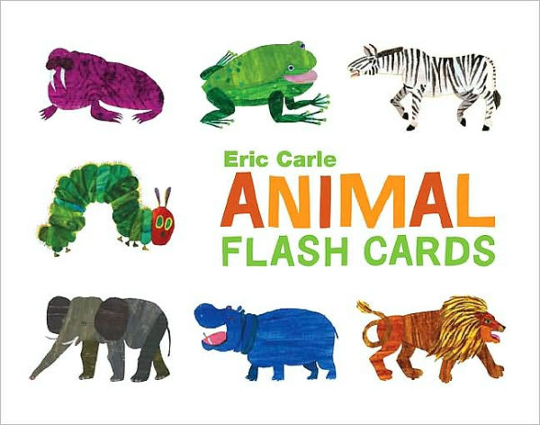 The World of Eric Carle(TM) Eric Carle Animal Flash Cards: (Toddler Flashcards for Kids, Animal ABC Baby Books)
