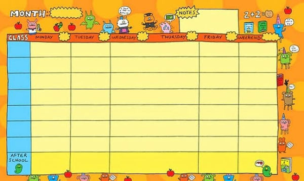Uglydoll School Planner