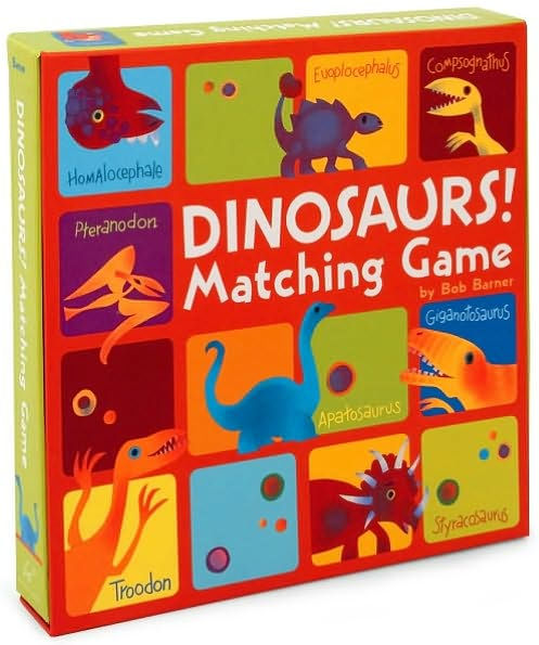 Dinosaurs! Matching Game by Bob Barner | 9780811869805 | Item | Barnes ...