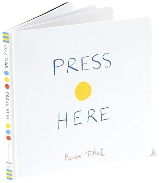 Press Here (Herve Tullet) (Hardcover)