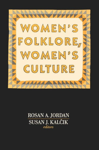 Women's Folklore, Women's Culture / Edition 1