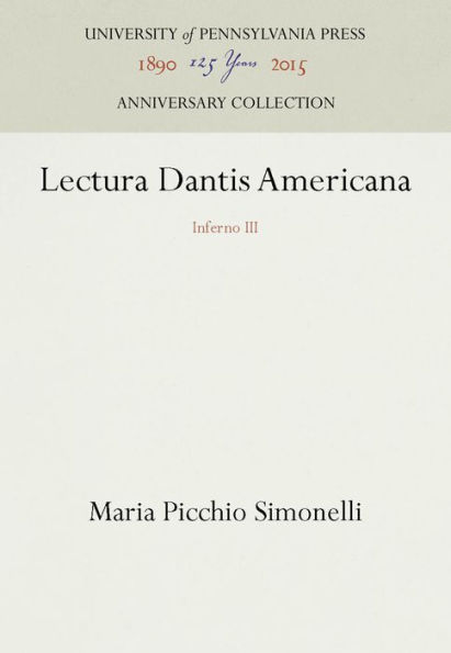 Lectura Dantis Americana: Inferno III