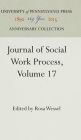 Journal of Social Work Process, Volume 17